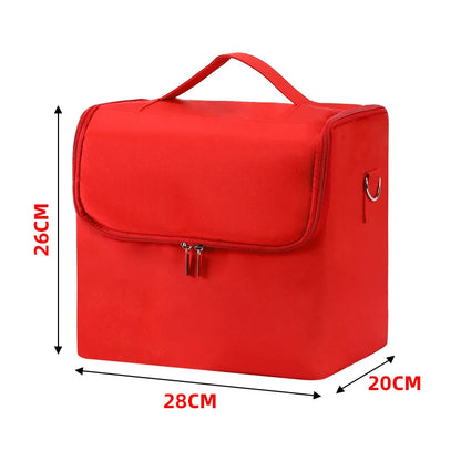 Large Capacity Makeup Bag Cosmetic Organizer Case Waterproof Travel Beauty Box