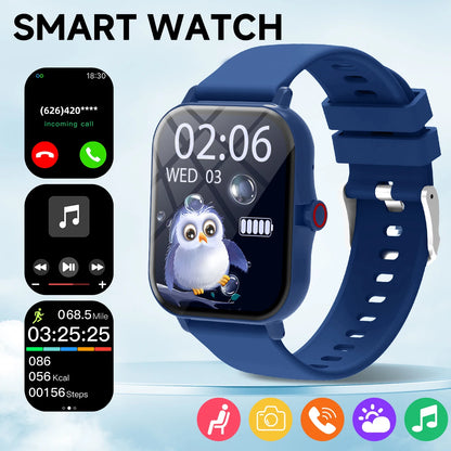 Smart Watch 1.83" HD Bluetooth Call Fitness Tracker for Android iPhone