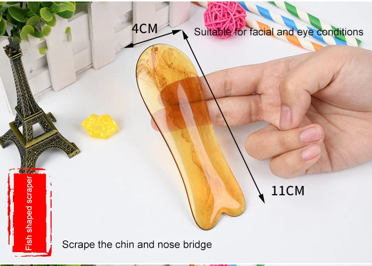 7-Piece Gua Sha Massage Tool Set – Face, Neck & Body Scraping Boards for Skin Care & Relaxation