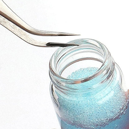 25ml Eyelash Tweezers Cleaner with Sponge Ball Lash Extension Tool Glue Remover Liquid Reusable