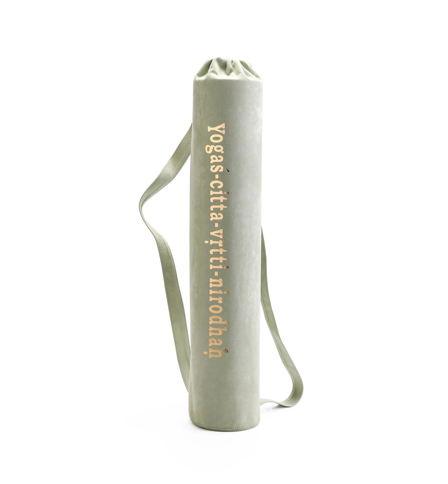 Yoga Mat Carrying Bag – Suede Drawstring Sports Backpack for Yoga, Pilates, Gym & Fitness (Unisex)