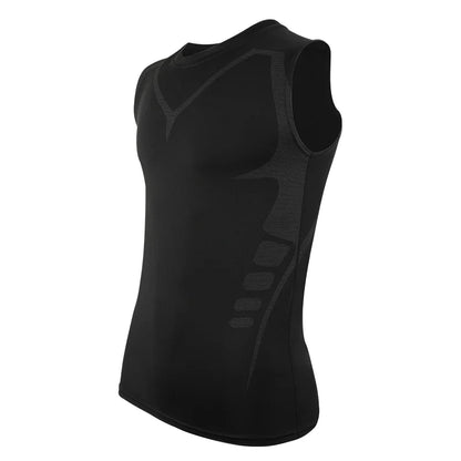 Men's Compression Tank Top Sleeveless Shaping Vest Quick Dry S-2XL
