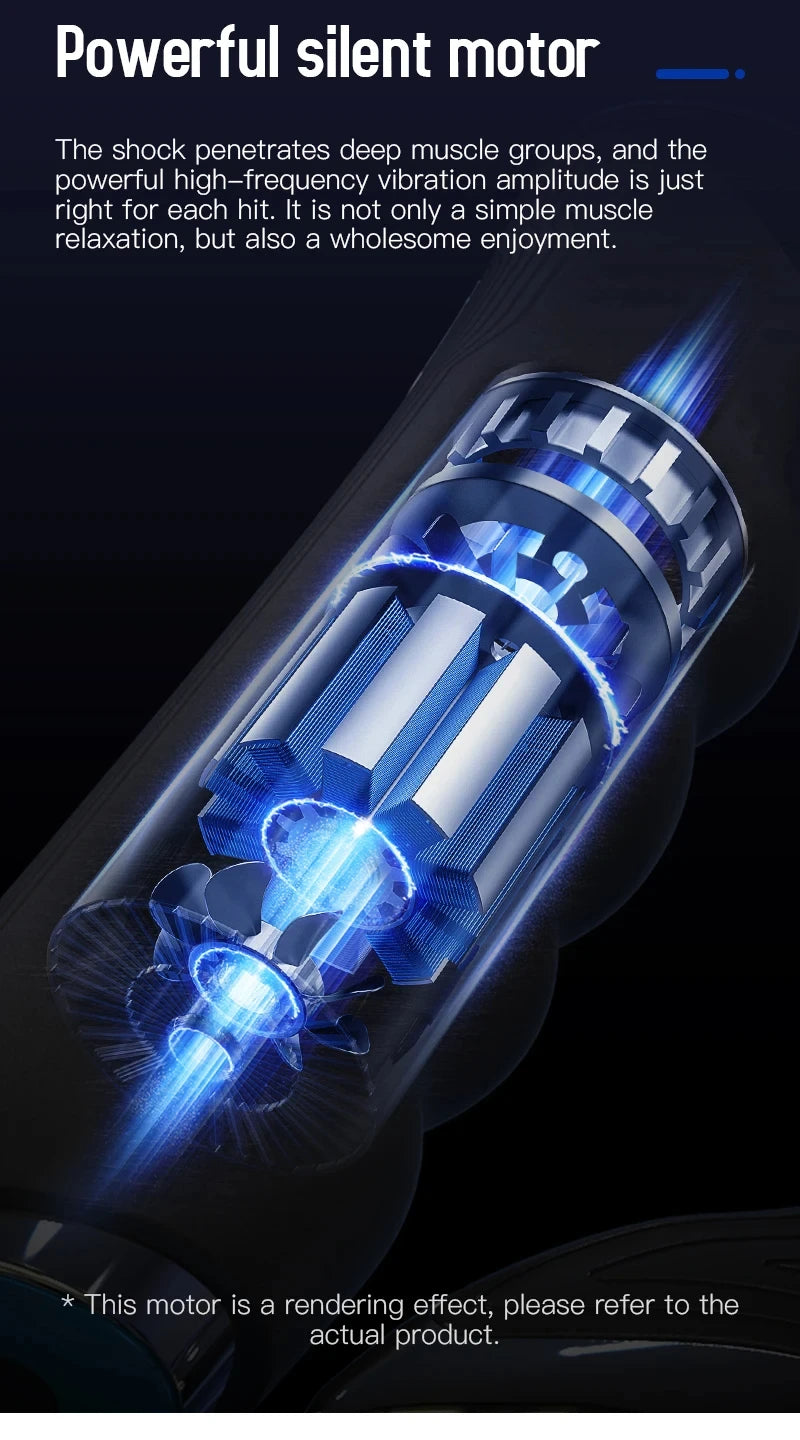 Electric Fascia Massage Blade – Vibrating Muscle Relaxation & Body Contouring Tool for Deep Tissue Therapy