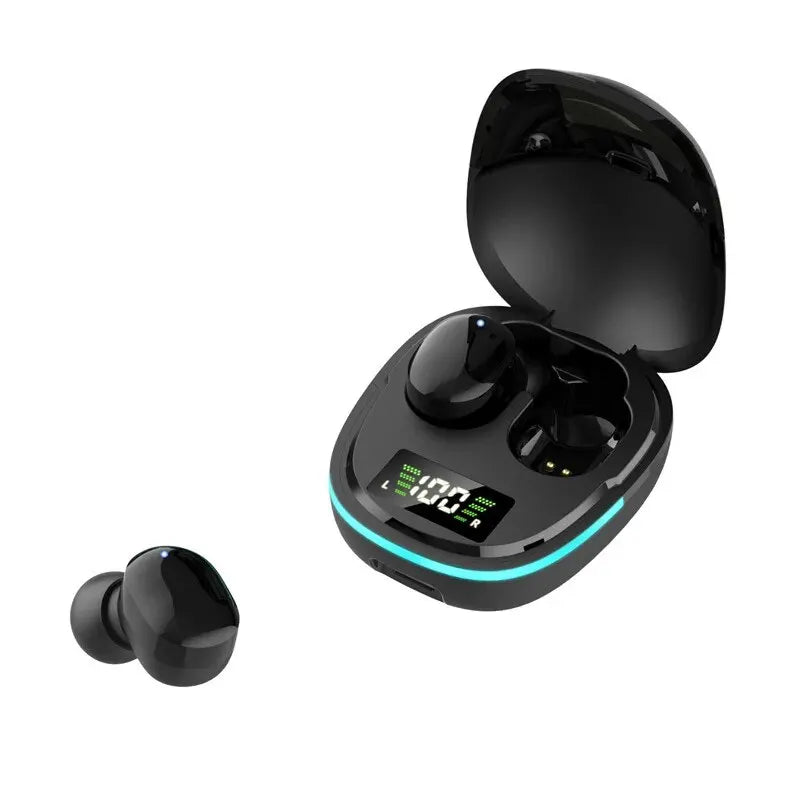 G9S TWS Wireless Bluetooth Earbuds – LED Display, Noise Cancelling Headphones with Mic, Air Pro Style