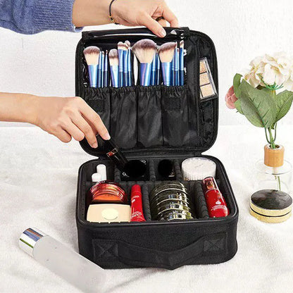 Professional Makeup Case Travel Cosmetic Organizer Waterproof Beauty Storage Bag