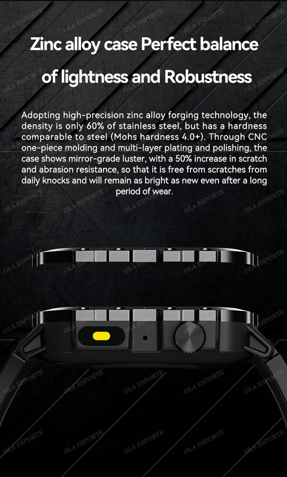 Men’s & Women’s Smart Watch – Fitness Tracker with Heart Rate, Sleep Monitor, Waterproof & Bluetooth Calls for iOS & Android