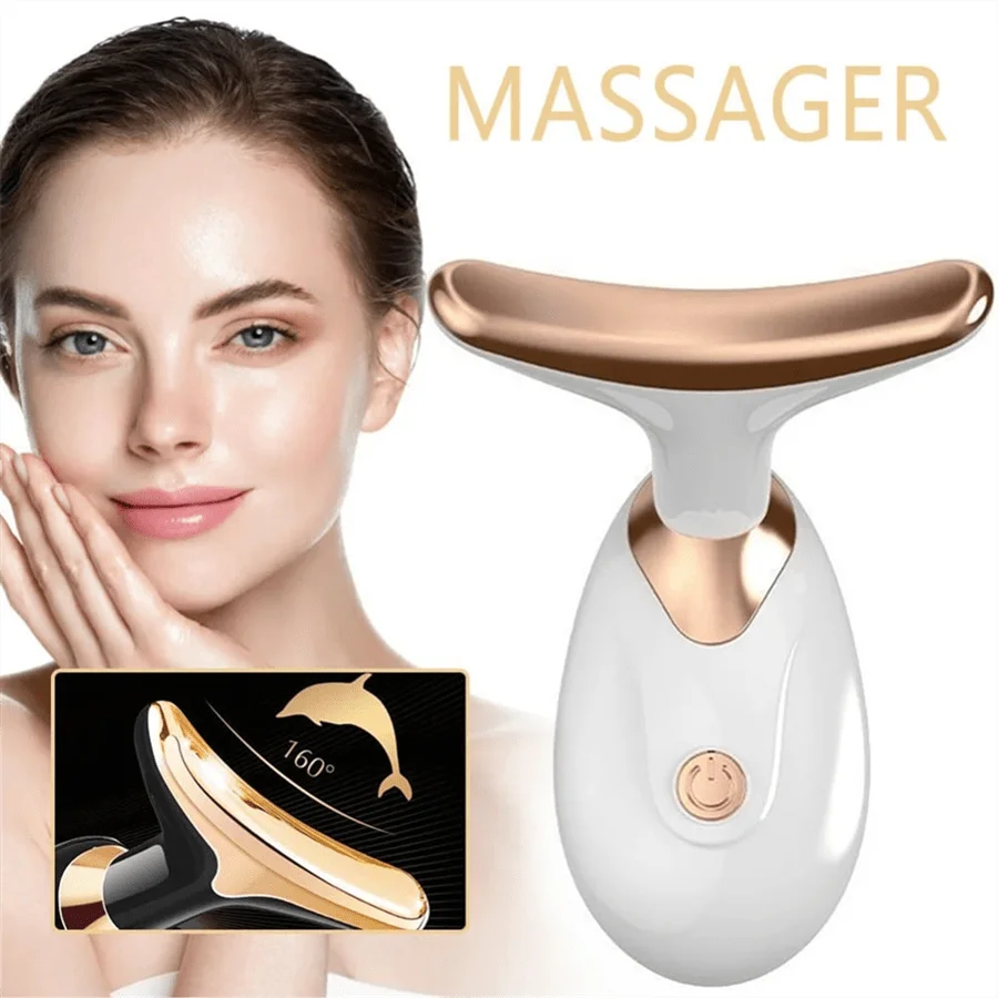 Portable Electric Face & Neck Massager – Skin Toning & Personal Beauty Tool