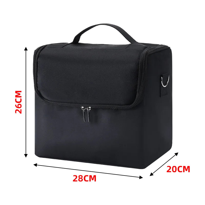 Large Capacity Makeup Bag Cosmetic Organizer Case Waterproof Travel Beauty Box