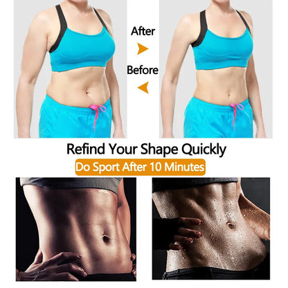Waist Trainer Slimming Belt – Body Shaper Sport Girdle Sweat Trimmer Cincher for Fitness & Workout
