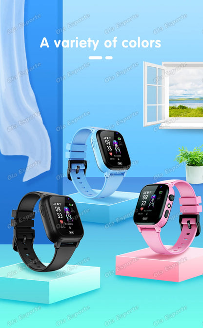 Kids 4G Smart Watch SIM Card Phone SOS Call Camera GPS Touch Screen Watch