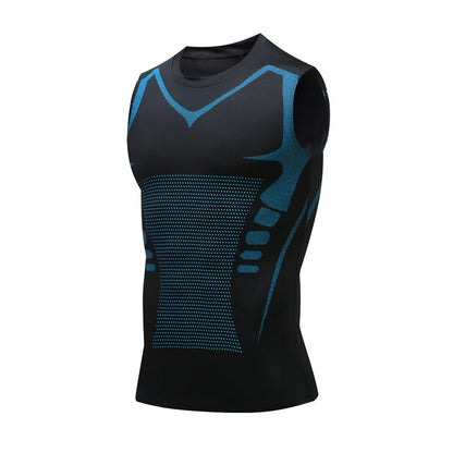 Men's Compression Tank Top Sleeveless Gym Shirt Quick Dry Workout Fitness Vest