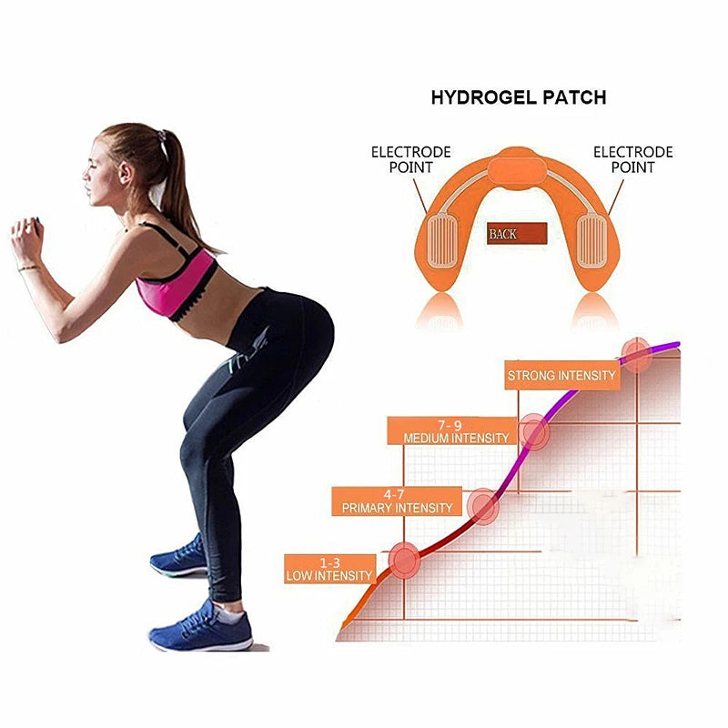 Wireless Electric Body Shaping & Slimming Massager – Hip Lifting, Fitness Toning, and Multiple Massage Modes
