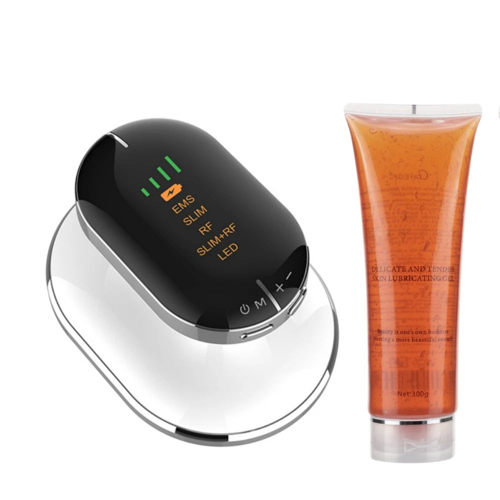 RF & EMS Beauty Massager with LED Light – Skin Firming, Toning & Self-Care Device