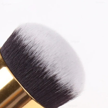 Mushroom Foundation Brush – Large & Small Makeup Brush Set | Soft Synthetic Bristles | For Foundation, BB Cream & Liquid Makeup