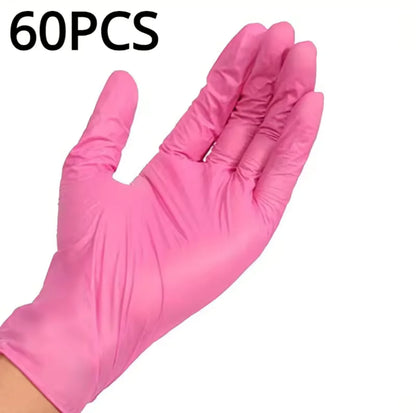 Multi-Color Nitrile Disposable Gloves – Latex-Free, Waterproof, Durable Household Cleaning Gloves (XS/S/M/L Sizes Available)