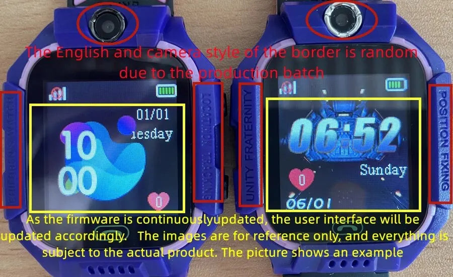 Kids 2G Smart Watch SIM Card SOS Call Camera Voice Chat Touch Screen Q19