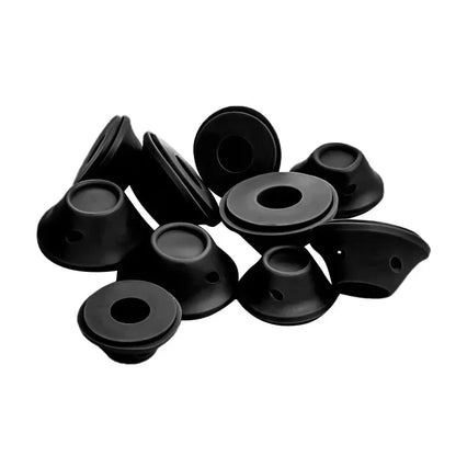 10PCS / 20PCS Silicone Heatless Hair Curlers – Soft Rubber No-Clip Hair Rollers for DIY Waves & Curls