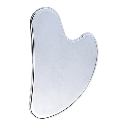 Natural Stone Gua Sha Facial Massage Tool Rose Quartz Amethyst Face Care Scraping Tool