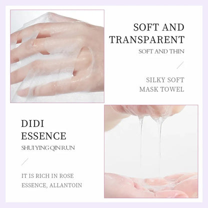 8-Pack Natural Plant Facial Masks – Korean Skincare Sheet Masks for Deep Moisturizing, Hydrating, and Firming Face Care