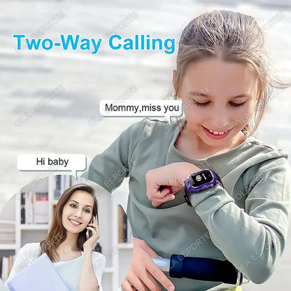 Kids 2G Smart Watch GPS SOS Calling SIM Card Touch Screen for Android iPhone