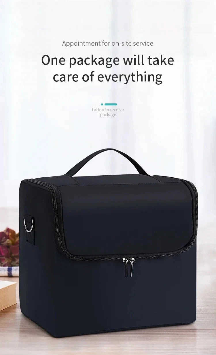 Large Capacity Makeup Bag Cosmetic Organizer Case Waterproof Travel Beauty Box