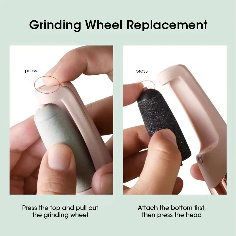 Electric Foot Grinder – Rechargeable Callus Remover & Pedicure Tool