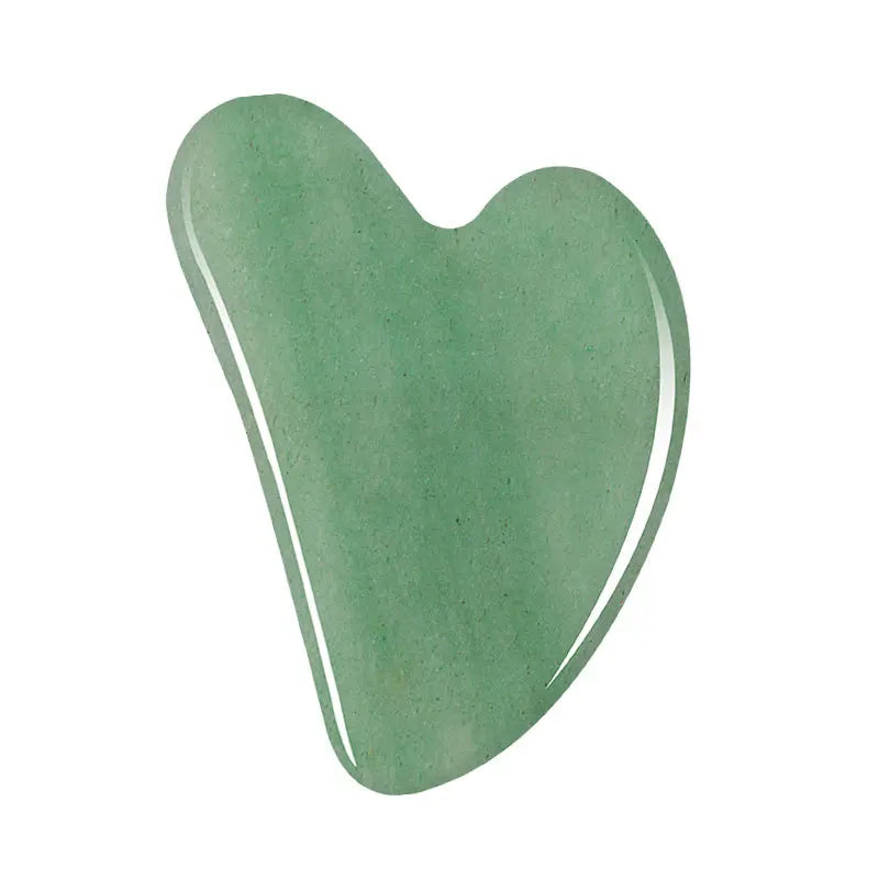 Natural Stone Gua Sha Facial Massage Tool Rose Quartz Amethyst Face Care Scraping Tool
