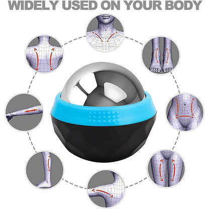 DUTRIEUX Hot & Cold Massage Ball Trigger Point Roller for Back Neck Foot Muscle Relief