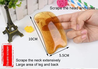 7-Piece Gua Sha Massage Tool Set – Face, Neck & Body Scraping Boards for Skin Care & Relaxation
