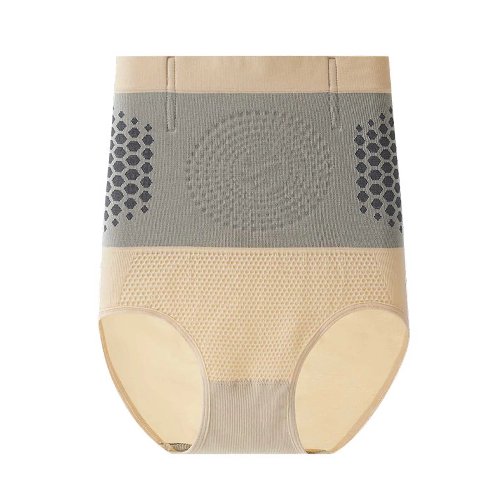 Women's High Waist Shapewear Briefs Seamless Tummy Control Underwear Body Shaper