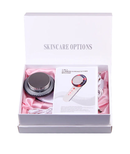 3-in-1 Ultrasonic Body Slimming & Weight Loss Massage Device – Microcurrent, Infrared & Electric Therapy