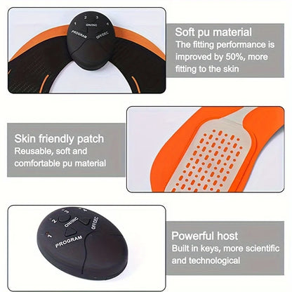 Wireless Electric Body Shaping & Slimming Massager – Hip Lifting, Fitness Toning, and Multiple Massage Modes