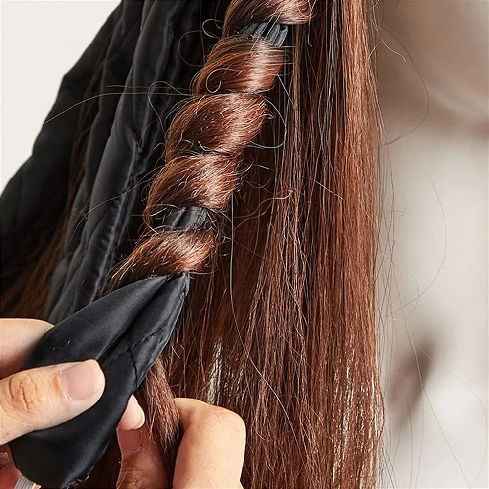Heatless Octopus Hair Curler Headband – Soft Foam Overnight Curling Rod with Velcro Strap (1-Pack)