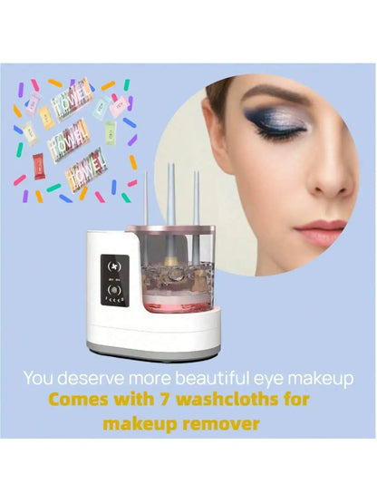 Electric Makeup Brush Cleaner for Women, Fast & Easy Brush Cleaning Tool