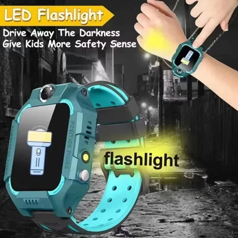 Lenovo Kids Smart Watch SIM Card Calling Camera GPS Touch Screen Android iOS