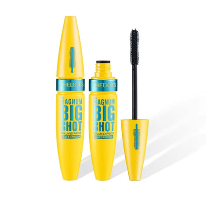 Black Waterproof Lengthening Mascara – Thick, Long-Lasting, Smudge-Proof Eye Makeup Setting Cream