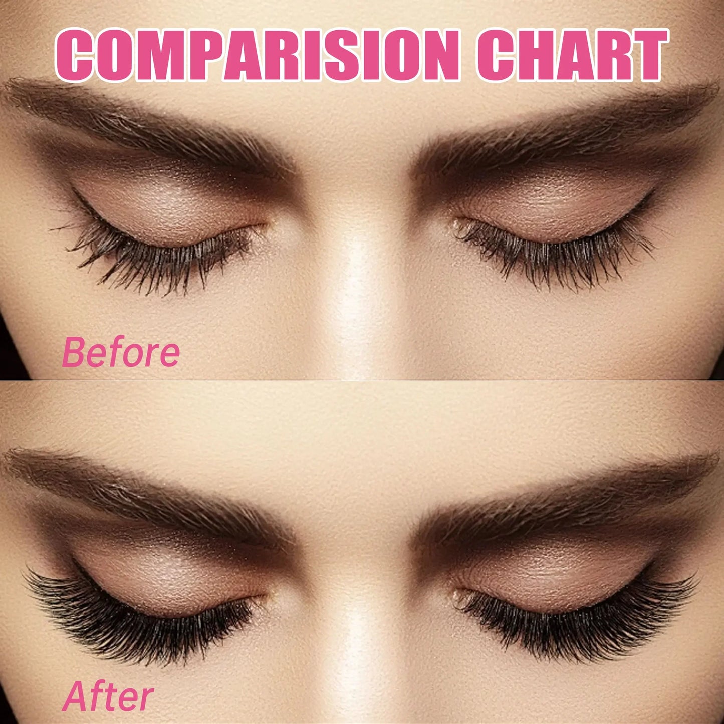 200 PCS Cluster Eyelashes with Lash Bond & Seal – DIY Lash Extension Kit with Glue and Accessories
