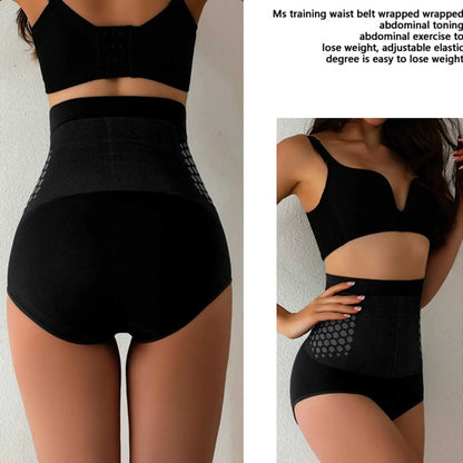 Women's High Waist Shapewear Briefs Seamless Tummy Control Underwear Body Shaper
