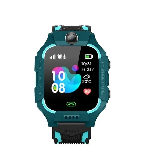 Kids 2G Smart Watch SIM Card SOS Call Camera Voice Chat Touch Screen Q19