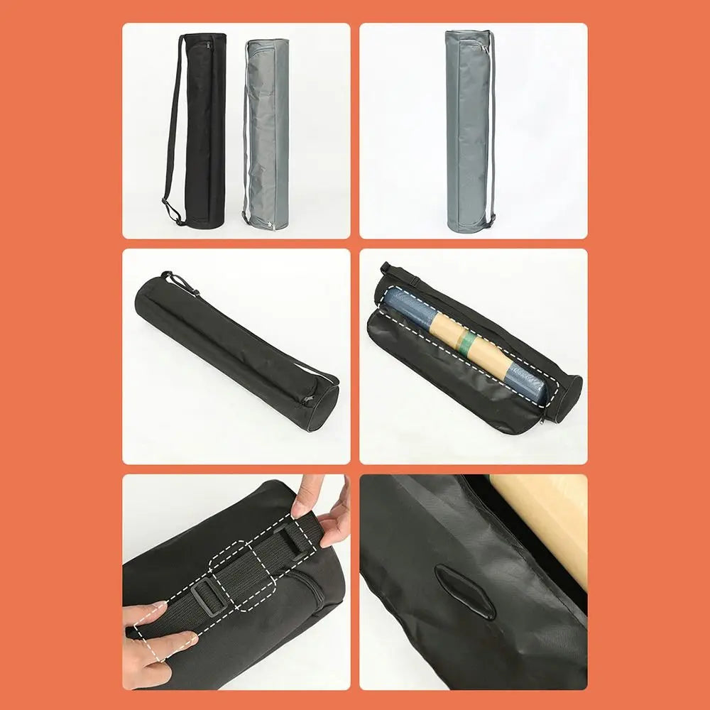 Yoga Mat Carrying Bag with Adjustable Strap – Lightweight Oxford Sports Mat Bag for Gym, Pilates & Fitness (Unisex)