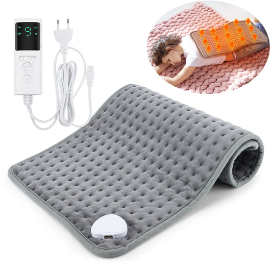 Washable Electric Heating Blanket – Thermal Warmer for Feet, Hands, and Abdomen – Heated Pad Mat for Bed & Sofa (58x29cm)