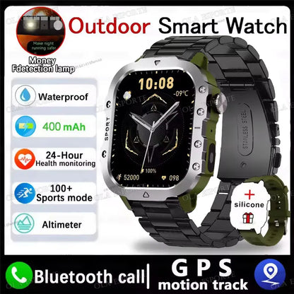 Men’s & Women’s Smart Watch – Fitness Tracker with Heart Rate, Sleep Monitor, Waterproof & Bluetooth Calls for iOS & Android