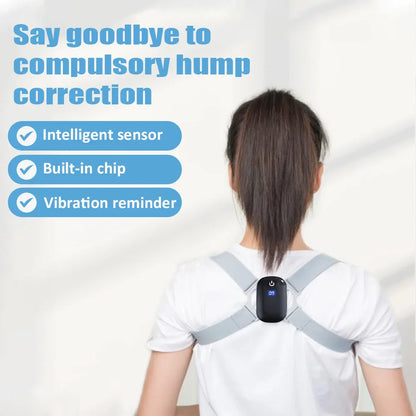 Smart Posture Corrector with Sensor – Invisible Back Support Belt & Hunchback Reminder for Adults and Kids