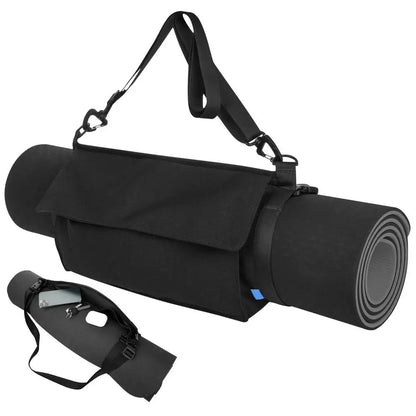 Portable Yoga Mat Carry Bag with Adjustable Shoulder Strap