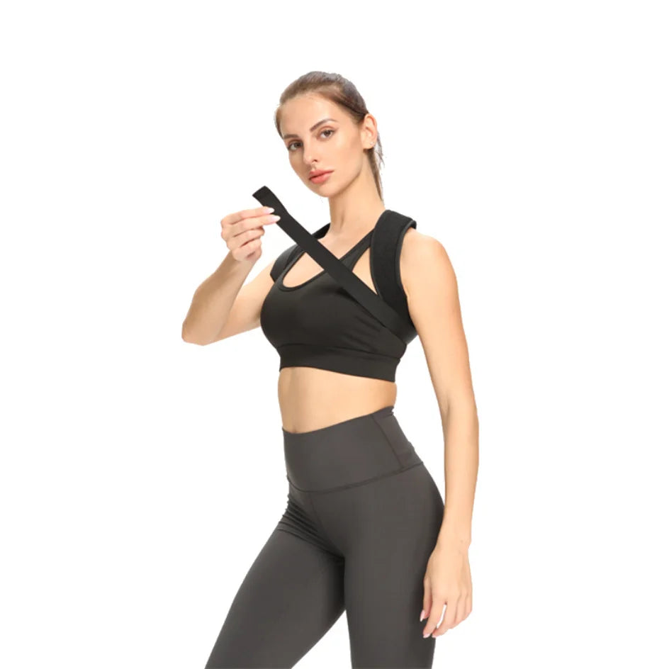 Adjustable Back & Shoulder Posture Corrector – Clavicle and Spine Support Belt for Better Posture, Neck & Upper Back Brace for Home, Office, and Sports
