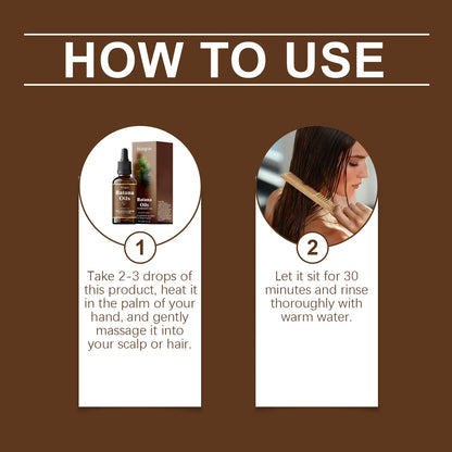 Batana & Rosemary Hair Growth Oil – Nourishing & Moisturizing Treatment to Reduce Hair Loss, Repair Split Ends, and Improve Hair Quality