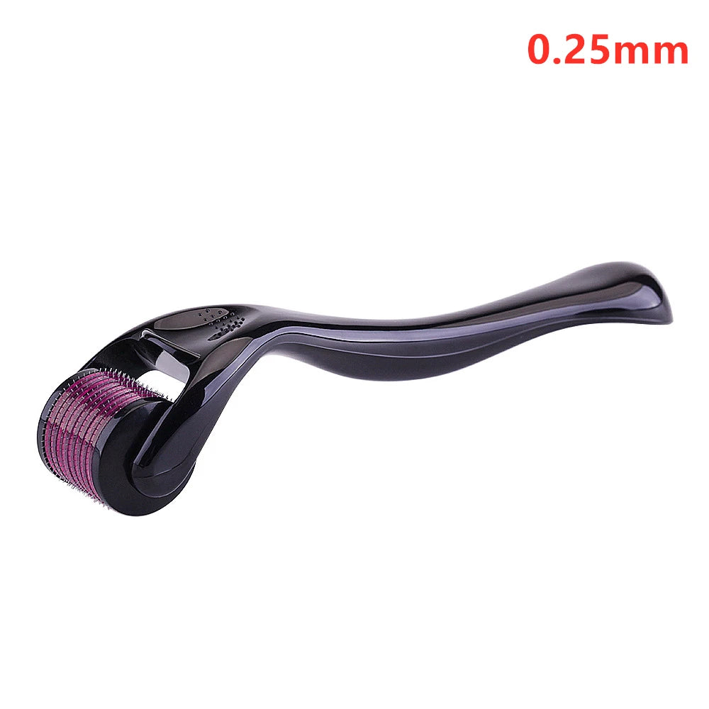 540 Needle Derma Roller 0.2–0.3mm Microneedle Tool for Face, Beard & Body Skin Care