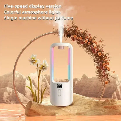 5-Gear Wall-Mounted Aroma Diffuser – Essential Oil Humidifier & Air Freshener for Bedroom, Bathroom, or Office