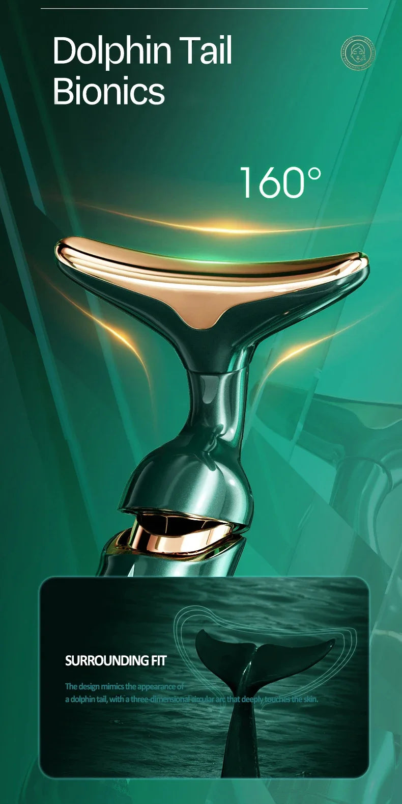 3-in-1 Facial Beauty Massager – Skin Toning Tool for Face, Neck & Eyes