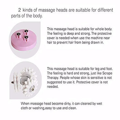 Infrared Anti-Cellulite Massager – Electric 3D Roller Body Slimming & Fat Reduction Device